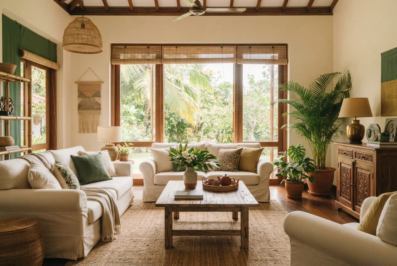 Courtyard Living Room